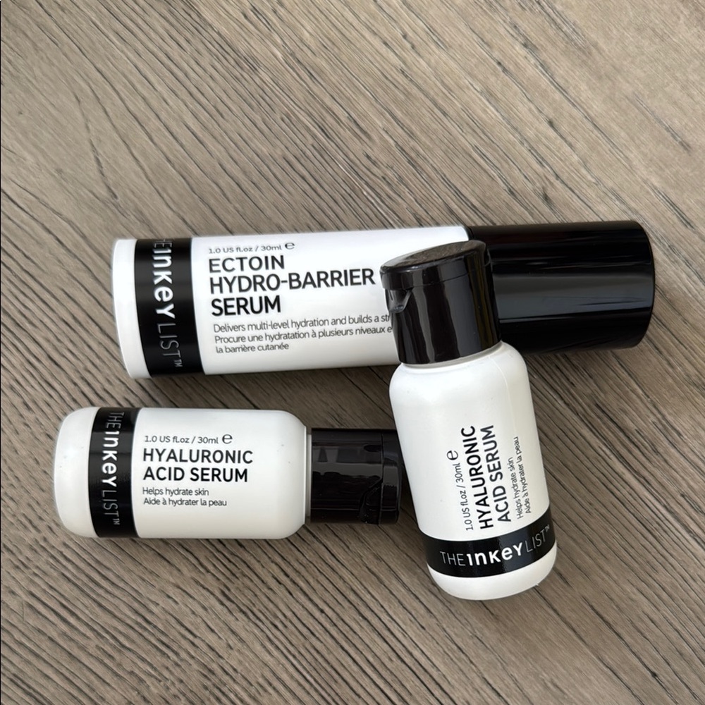 🆕 The Inkey List Hyaluronic Acid & Ectoin Hydro-Barrier Skincare Serum Duo
